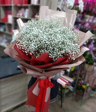 Букет цветов из: Гипсофила в Поздняково