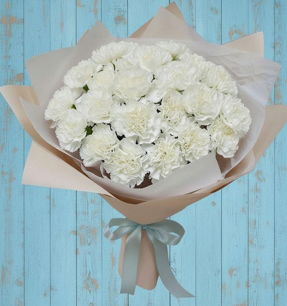 Букет цветов из: Гвоздики в Поздняково