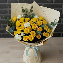 Букет цветов из:  Розы в Поздняково