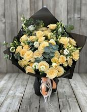 Букет цветов из:  Розы и Лизиантусы #REPLACE_PRED# Поздняково