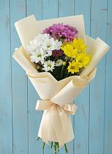 Букет цветов из:  Хризантемы #REPLACE_PRED# Поздняково