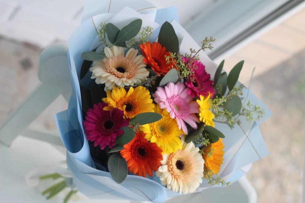 Букет цветов из: Герберы в Поздняково