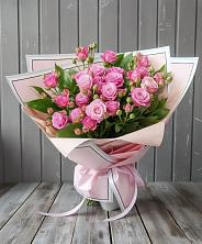 Букет Розовый кустик в Поздняково