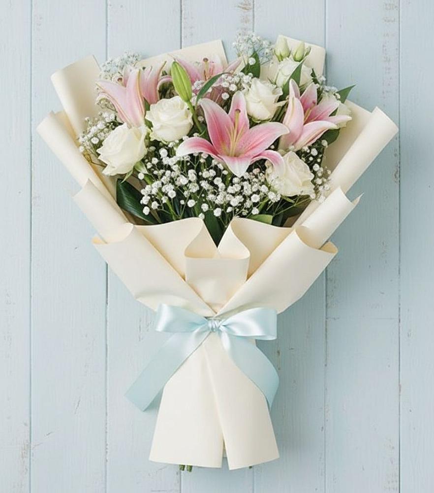 Букет цветов из: Лилии в Поздняково