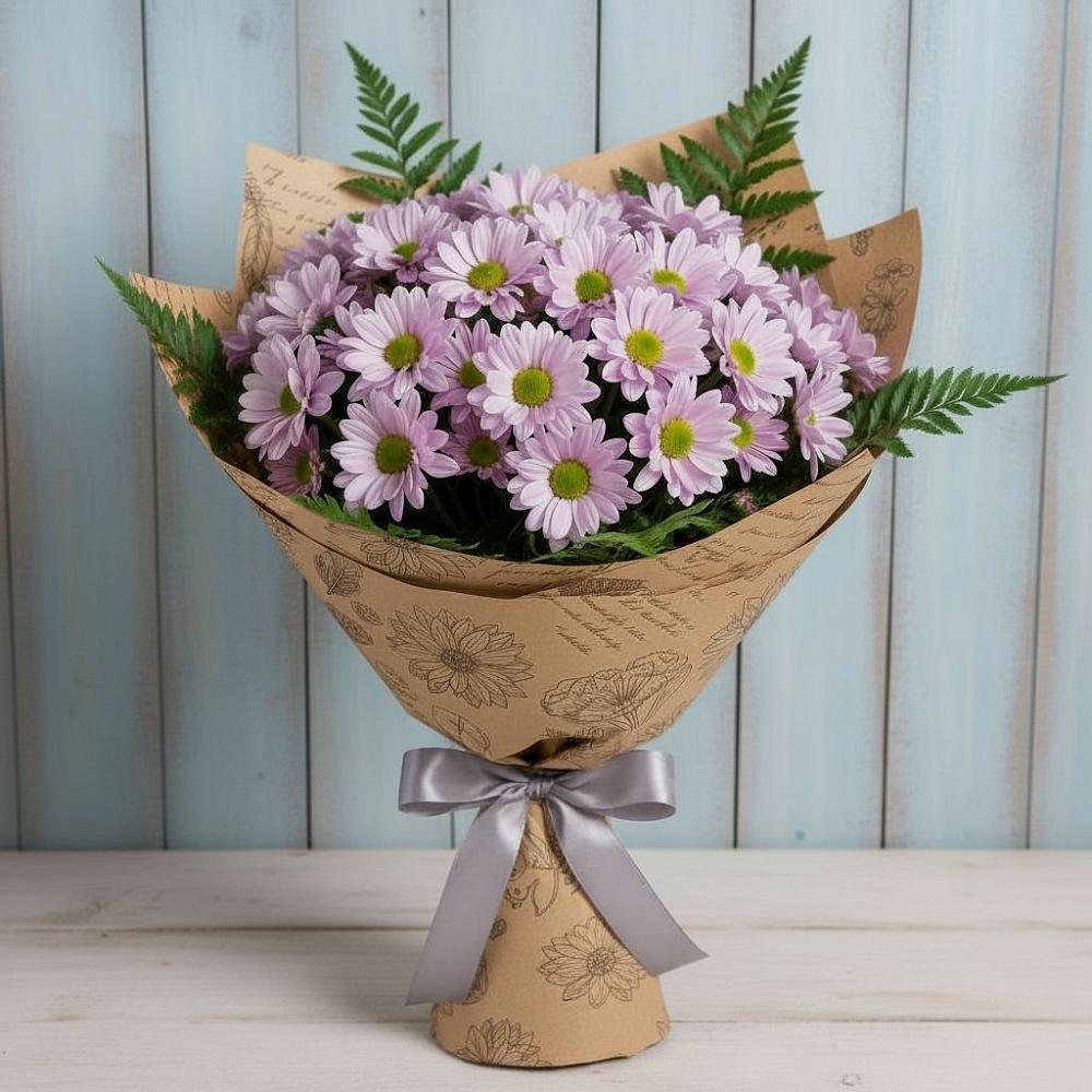 Букет цветов из: Хризантемы в Поздняково