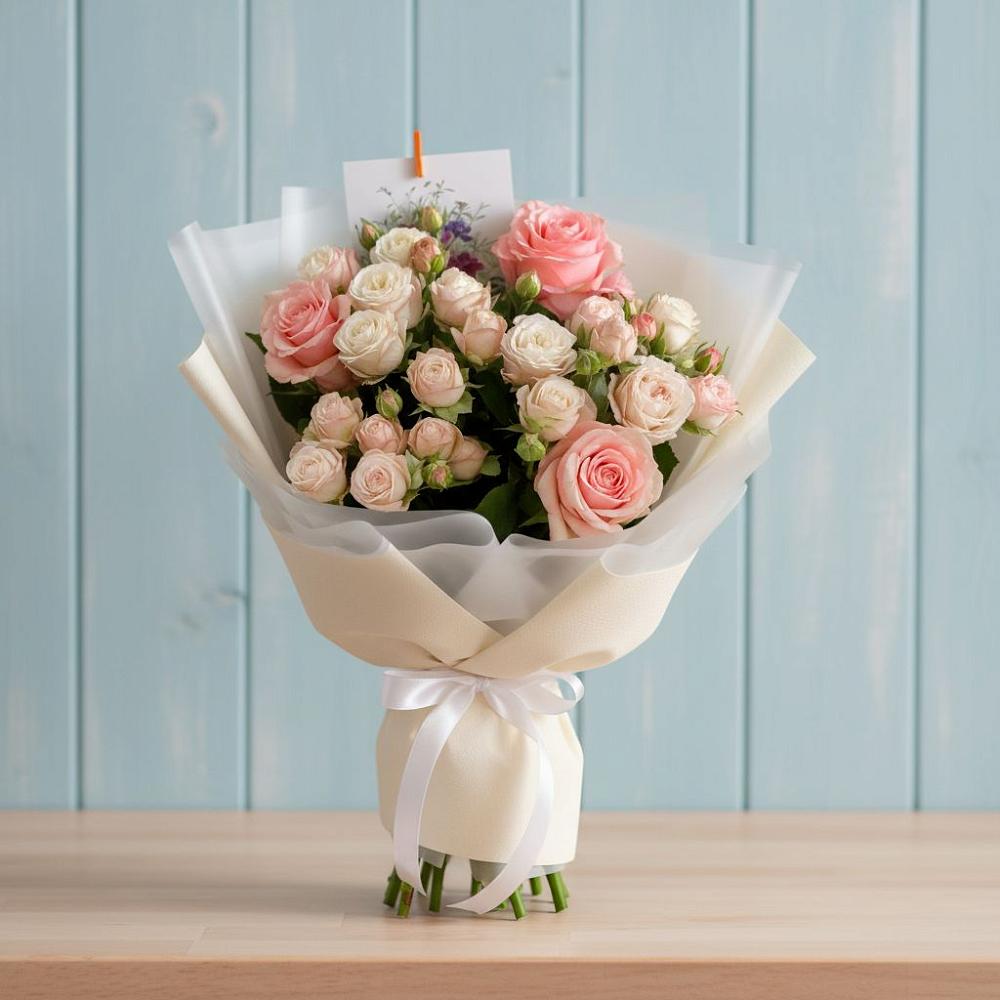 Букет цветов из: Розы в Поздняково