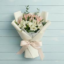 Букет цветов из:  Альстромерии в Поздняково