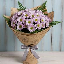 Букет цветов из:  Хризантемы #REPLACE_PRED# Поздняково