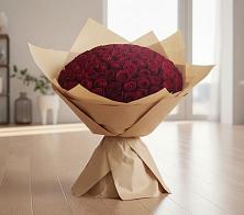 Букет 101 Красная роза в Поздняково