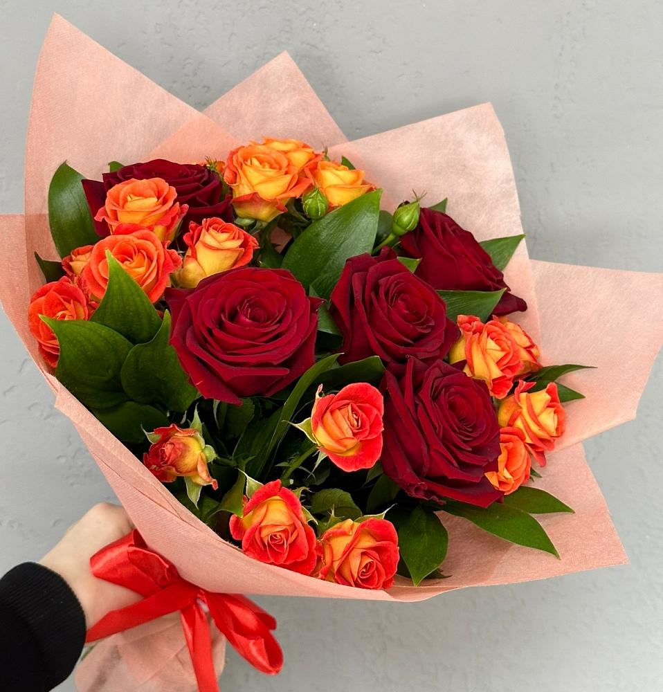 Букет Любовь и восторг в Поздняково