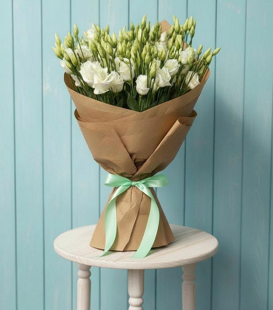 Букет цветов из: Лизиантусы в Поздняково