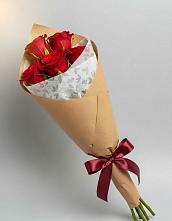 Букет цветов из:  Розы в Поздняково