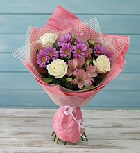 Букет цветов из:  Герберы в Поздняково