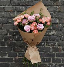 Букет цветов из:  Розы в Поздняково