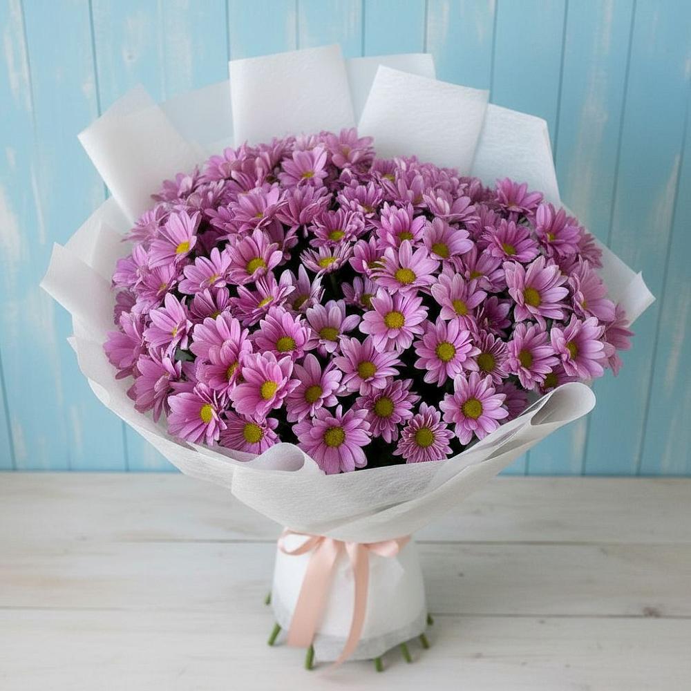Букет цветов из: Хризантемы в Поздняково