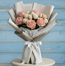 Букет цветов из:  Розы в Поздняково