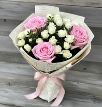 Букет цветов из:  Розы в Поздняково