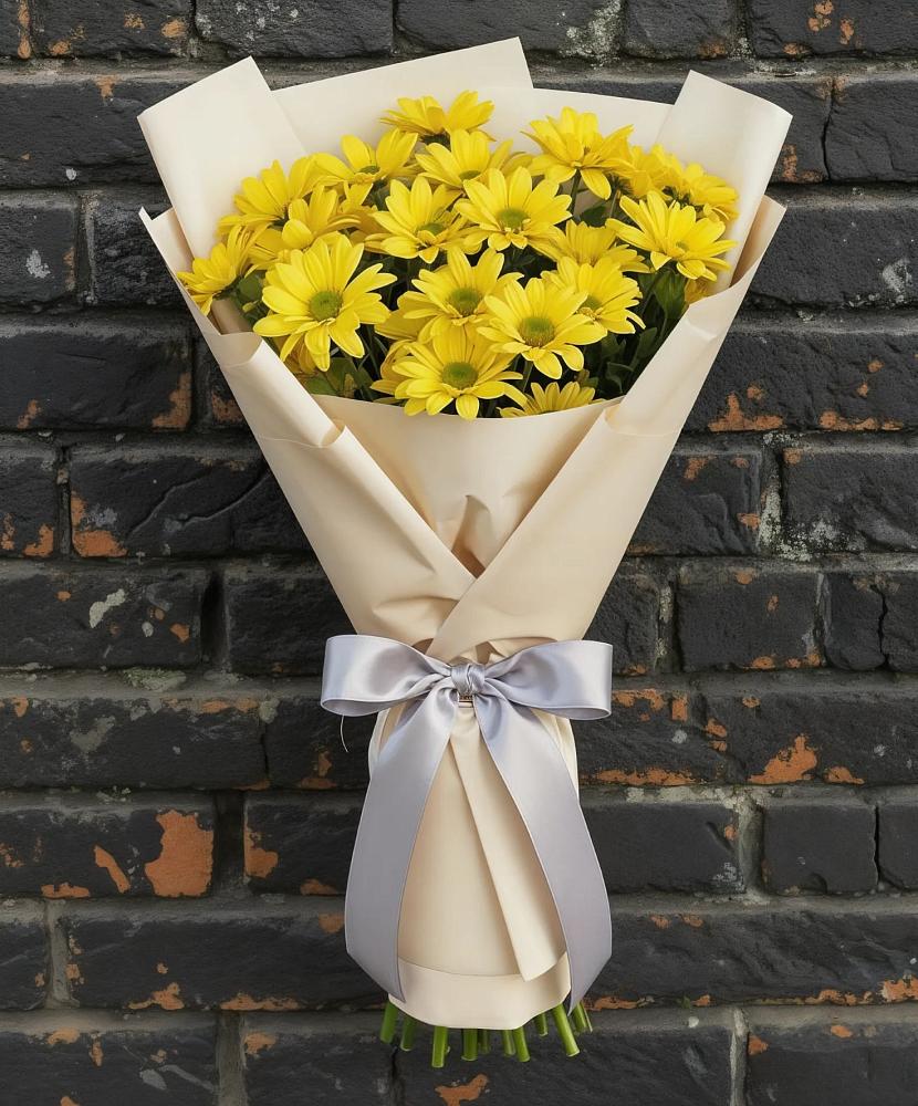 Букет цветов из: Хризантемы в Поздняково
