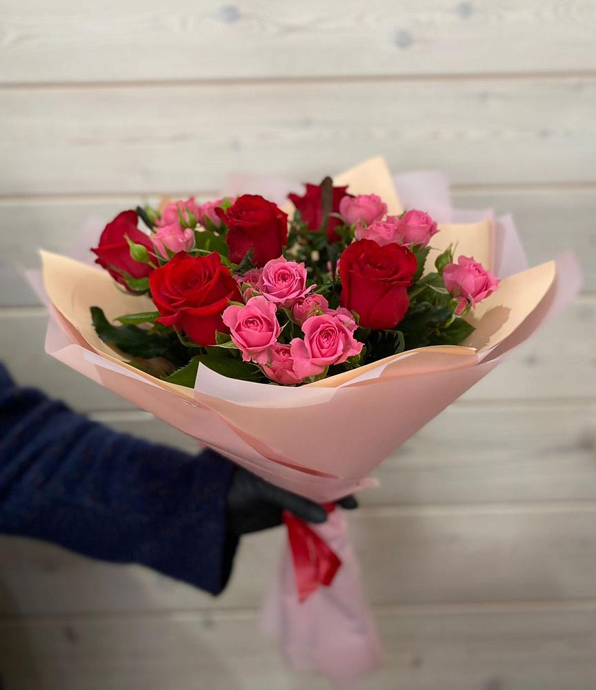 Букет цветов из: Розы в Поздняково