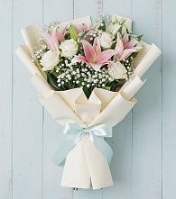 Букет цветов из:  Лилии в Поздняково