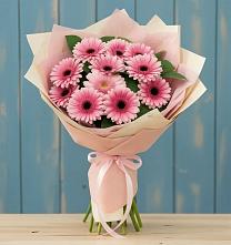 Букет цветов из:  Герберы #REPLACE_PRED# Поздняково