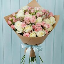 Букет цветов из:  Розы в Поздняково
