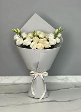 Букет цветов из:  Розы и Лизиантусы в Поздняково